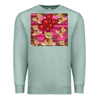Seafoam valentine's day tedybear tumbler Premium Sweatshirt - RanaPortraitStore