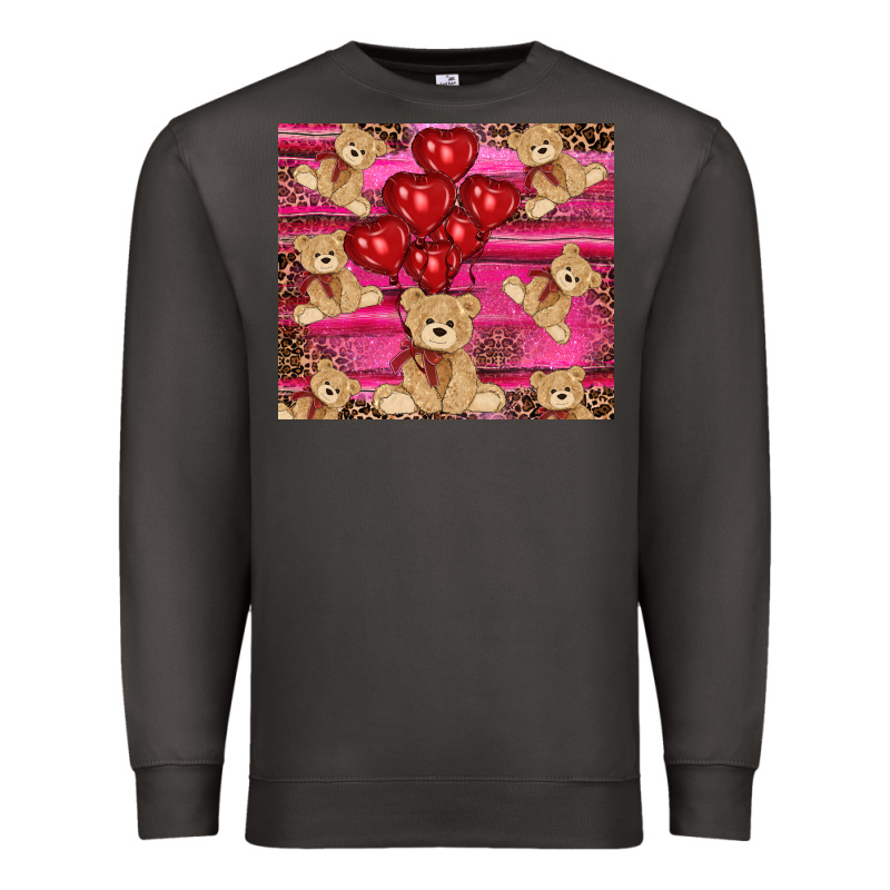 Valentine's Day Tedybear Tumbler Premium Sweatshirt by RanaPortraitStore | Teevron