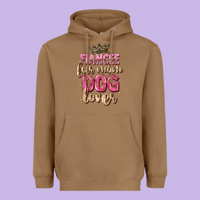 Fiancée Fur Mom Dog Lover Heavyweight Hoodie Designed By Zillion Design Studio
