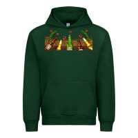 Forest Green beer party for christmas Urban Hoodie - AdoDesignShop