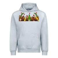 Heather Grey beer party for christmas Urban Hoodie - AdoDesignShop