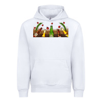 White beer party for christmas Urban Hoodie - AdoDesignShop