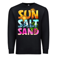 Black sun salt sand Premium Sweatshirt - texasbilliewilder
