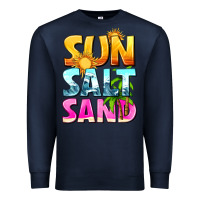 Navy sun salt sand Premium Sweatshirt - texasbilliewilder