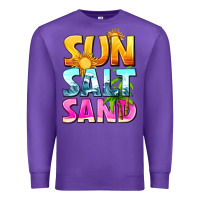 Purple sun salt sand Premium Sweatshirt - texasbilliewilder