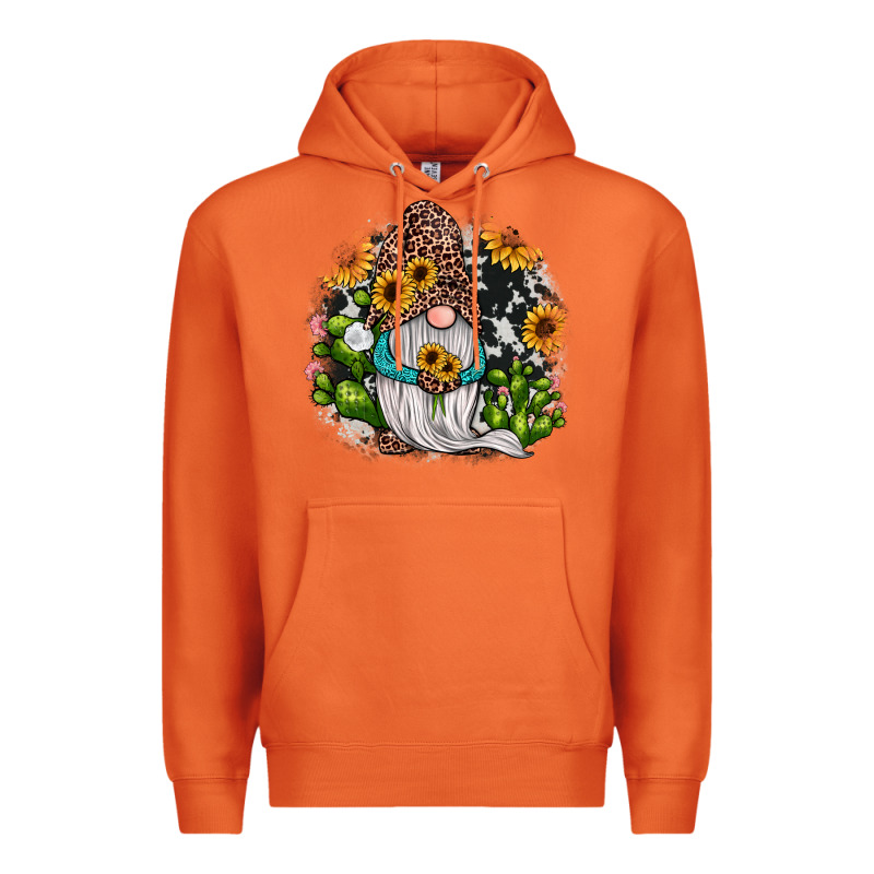 Gnomes Sunflower Cactus Premium Hoodie by JahusDesignShop | Teevron