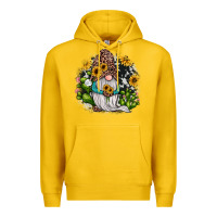 Lemon gnomes sunflower cactus Premium Hoodie - JahusDesignShop