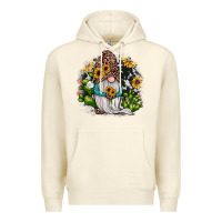 Sandshell gnomes sunflower cactus Premium Hoodie - JahusDesignShop