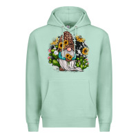 Seafoam gnomes sunflower cactus Premium Hoodie - JahusDesignShop