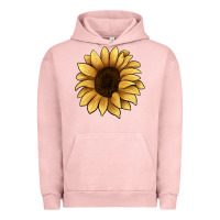 Pigment Salmon sunflower Urban Hoodie - JahusDesignShop