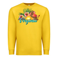 Lemon summer virginia Premium Sweatshirt - texasbilliewilder