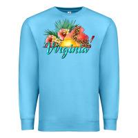 Ocean Blue summer virginia Premium Sweatshirt - texasbilliewilder
