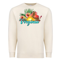 Sandshell summer virginia Premium Sweatshirt - texasbilliewilder