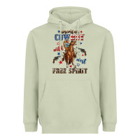 Matcha american cowboy wild west free spirit Heavyweight Hoodie - texasbilliewilder