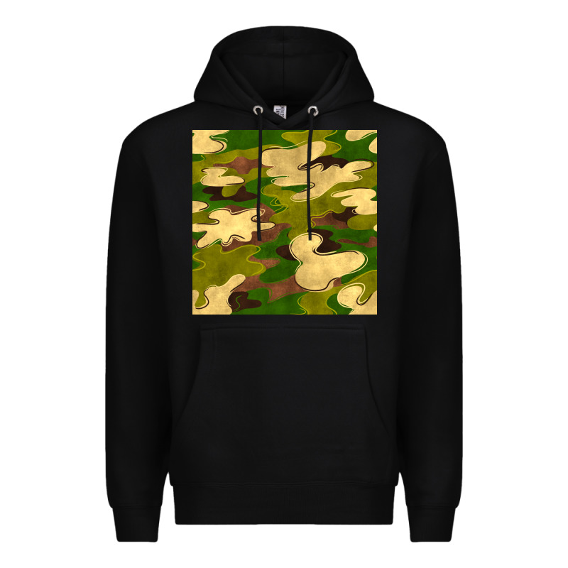 Camouflage Seamless Pattern Premium Hoodie by BundleAndBundleShop | Teevron