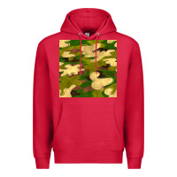 Cardinal camouflage seamless pattern Premium Hoodie - BundleAndBundleShop