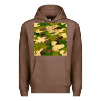 Chestnut camouflage seamless pattern Premium Hoodie - BundleAndBundleShop
