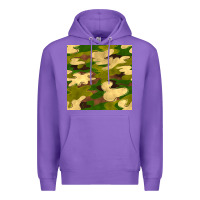 Purple camouflage seamless pattern Premium Hoodie - BundleAndBundleShop