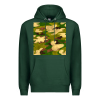 Sports Green camouflage seamless pattern Premium Hoodie - BundleAndBundleShop
