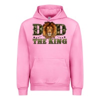 Fuchsia Pink dad the king Urban Hoodie - Artiststas