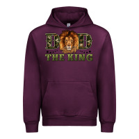 Mauve Wine dad the king Urban Hoodie - Artiststas