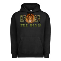 Pigment Black dad the king Urban Hoodie - Artiststas