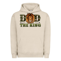 Pigment French Oak dad the king Urban Hoodie - Artiststas