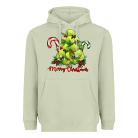 Matcha Merry Christmas Tennis Heavyweight Hoodie - RanaPortraitStore