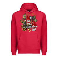 Cardinal farm truck,noel gnome Premium Hoodie - JahusDesignShop