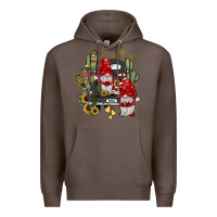 Coffee farm truck,noel gnome Premium Hoodie - JahusDesignShop