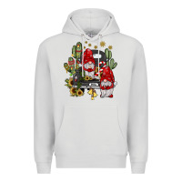 Dove Grey farm truck,noel gnome Premium Hoodie - JahusDesignShop