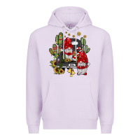 Lilac farm truck,noel gnome Premium Hoodie - JahusDesignShop