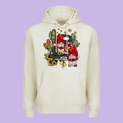Farm Truck,noel Gnome Premium Hoodie Designed By Jahusdesignshop