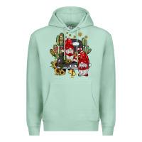 Seafoam farm truck,noel gnome Premium Hoodie - JahusDesignShop