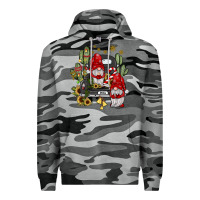 Slate Camo farm truck,noel gnome Premium Hoodie - JahusDesignShop