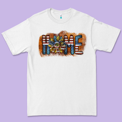 Home America Premium Tee Designed By Sublimationcraftshop
