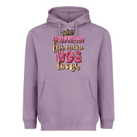 Lavender girlfriend  fur mom dog lover Heavyweight Hoodie - Zillion Design Studio