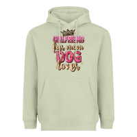 Matcha girlfriend  fur mom dog lover Heavyweight Hoodie - Zillion Design Studio