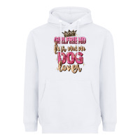 White girlfriend  fur mom dog lover Heavyweight Hoodie - Zillion Design Studio