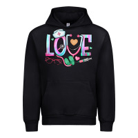 Black love nurse Urban Hoodie - BundleAndBundleShop