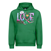 Emerald love nurse Urban Hoodie - BundleAndBundleShop