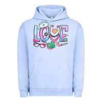 Pigment Grape Ice love nurse Urban Hoodie - BundleAndBundleShop
