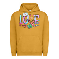 Pigment Peanut Butter love nurse Urban Hoodie - BundleAndBundleShop