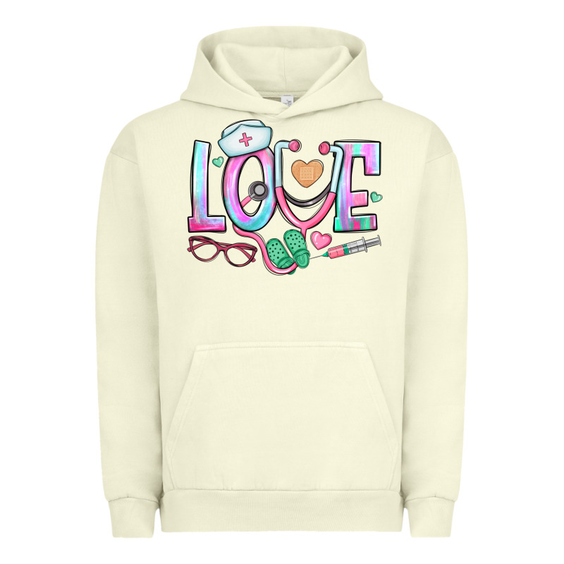 Love Nurse Urban Hoodie by BundleAndBundleShop | Teevron