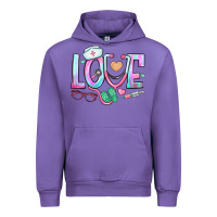 Tulip love nurse Urban Hoodie - BundleAndBundleShop