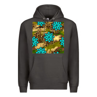 Smoke camouflage leopard gemstone seamless pattern Premium Hoodie - BundleAndBundleShop