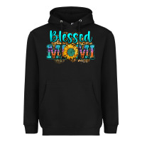 Black blessed mimi Heavyweight Hoodie - Zillion Design Studio