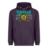 Plum blessed mimi Heavyweight Hoodie - Zillion Design Studio