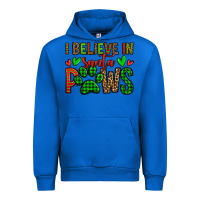 Cobalt i believe in santa paws christmas Urban Hoodie - Jasminsmagicworld