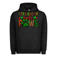 Pigment Black i believe in santa paws christmas Urban Hoodie - Jasminsmagicworld